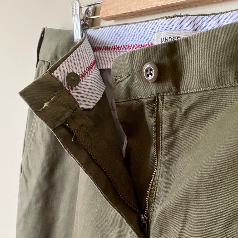 Lands' End Mid Rise Slim Leg Pants - Picture 8 of 13